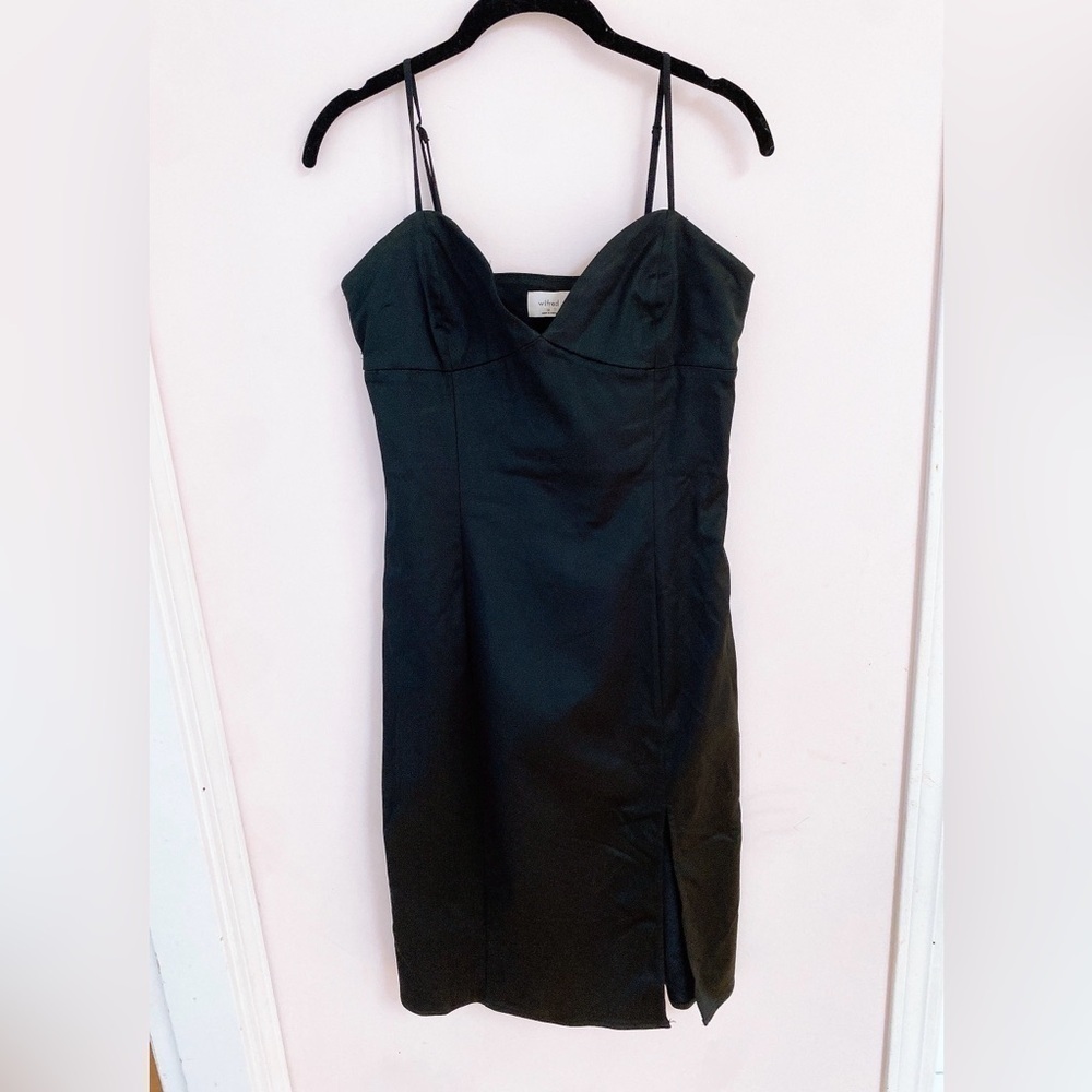 Aritzia Wilfred Black Fresca Dress - Picture 4 of 15